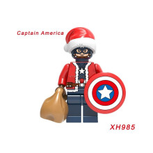 (Captain America) Kerstminifiguur, diverse uitvoeringen