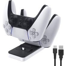 Oplaadstation voor PS5-controller, inclusief USB Type-C-kabel