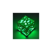 (Grün) Wiederaufladbare Minecraft-Taschenlampe, Erzlampe, Geschenkspielzeug