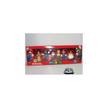 (B) Super Mario speelgoed in doos, kinderspeelgoed, decoratie, 6 stuks/doos