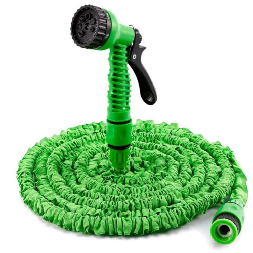 Magische tuinslang van 30 meter met flexibele, uitschuifbare waterslang. 1