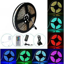 (32.8ft)10m LED Strip Lighting Kits Guaiboshi SMD 5050 RGB Led Strip Light Full Kit with 44 Keys Remote Control Mood Light Strip for Home Caravan...