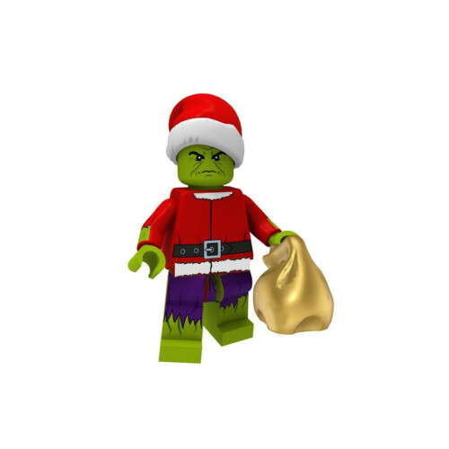 Kerstminifiguur van de Hulk
