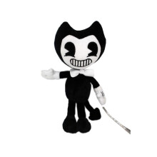 (Bendy) Bendy and the Ink Machine Plüschpuppe Figur Spielzeug Schwarz Weiß Alice Boris Spielzeug Ges