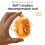 150-language AI-translated wireless clip-on Bluetooth earbuds (orange) 4