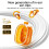 150-language AI-translated wireless clip-on Bluetooth earbuds (orange) 5