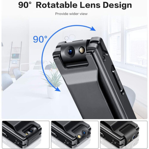 Mini bodycamera videorecorder camera bewegingsgeactiveerde kleine camera 1