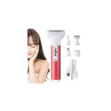 5-in-1 Elektrorasierer für Damen: Haarentferner für Arme, Beine und Gesicht, Körpertrimmer-Set