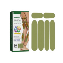 (30 pièces) Patchs anti-cellulite à base de plantes naturelles, pour affiner et hydrater les jambes, à l'extrait d'absinthe asiatique