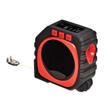 3-in-1 digitale laserpunt afstandsmeter met meetlint