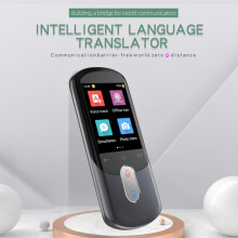 2.88-inch HD Screen WiFi Translator 139 Languages Voice Translator Photo Recording Translator Pen(Dark Gray)