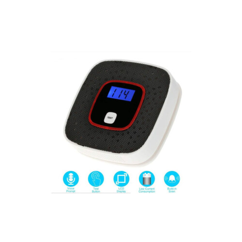 Gasalarm Koolmonoxidedetector gesproken waarschuwing 1