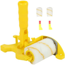 Liseng 6-teiliges Farbkantenroller-Set, tragbar, sauber schneidend, für Wände und Decken im Haus
