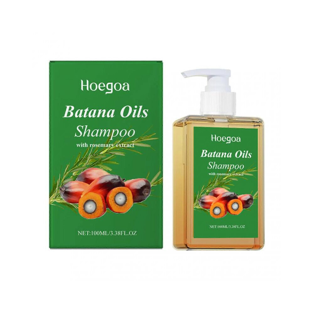 Batana Oil Hair Growth Shampoo Anti Hair Loss Regenerating Hair Wash for All Hair Types