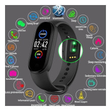 M5 Smartwatch Draadloze Fitnessband Tracker Bluetooth Oproep- en Berichtweergave.
