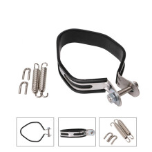 Compatible avec le clip d'échappement Akrapovic pour silencieux - Ajustement parfait et installation facile
