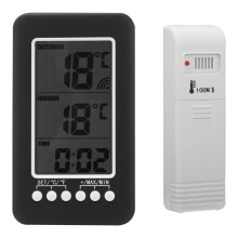 Draadloze digitale binnen- en buitenthermometer voor thuisgebruik