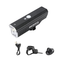 MEROCA 4000mAh fietslamp, USB oplaadbaar, 1500 lumen, waterdichte fietskoplamp, superhelder, voorlicht