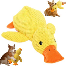 Mellow Dog Beruhigungsente, Beruhigendes Enten-Hundespielzeug, Beruhigende Enten-Hundespielzeug mit