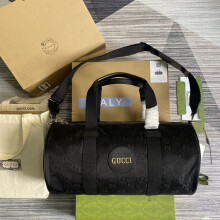 Gucci Leather Travel Duffel 658632 47.5×24×24cm