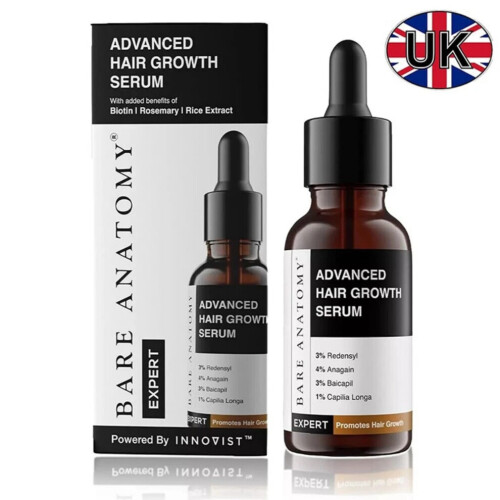 Bare Anatomy Advanced -hiustenkasvuseerumi - 30 ml