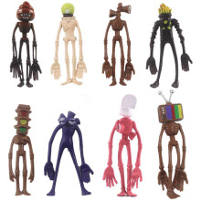 8-delige set Siren Head actiefiguren speelgoed, kindercadeau, Urban Legend Foundation SCP speelgoed