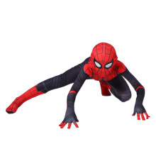 (9-10 jaar) Spiderman Superheld Cosplay Kostuums Jongens Halloween Feest Kinder Verkleedsets