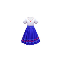 (9-10 jaar) Meisjes Cartoon Encanto Luisa Jurk Cosplay Kostuum Feest Balletjurk Halloween