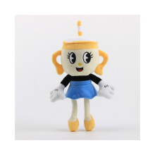 9 tuuman Cuphead-peli Ms. Chalice -pehmolelu, pehmeä täytetty nukke lapsille, lahja