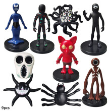 9 stuks Roblox Deuren Mini Actiefiguurtjes Speelgoed Bruiloft Feest Taart Decoratie Verjaardag Verzamelpoppetjes