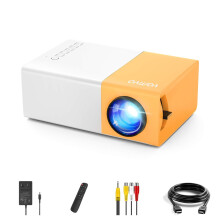 Mini Projector Pro, tragbarer Videoprojektor 1080p Full HD