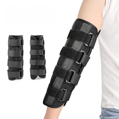 Elbow arm with fixed splint breathable splint for winter  L 1
