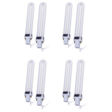 Nieuwe professionele elektronische UV-lamp (8 stuks, 365 nm, 9 W) voor nageldrogers, vervangingslamp