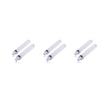 Nieuwe professionele elektronische nageldroger UV-lamp (6 stuks, 365 nm, 9 W), vervangingslamp voor