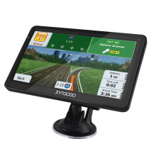 (5 tuuman satelliittinavigaattori auton GPS-navigointiin, uusin Iso-Britannian EU-kartta, kuorma-auto