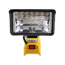 Ulkovalaistuksen LED-työvalo 15 W:n LED-valonheitin 18 V:n akulle