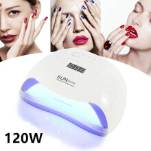 Nagellamp UV LED SUN-XPlus 120W Professionele nageldroger Gelharder