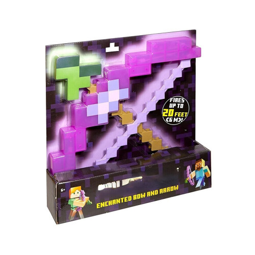 (Paars) Minecraft Games Transformerend Diamanten Pijl Speelgoed