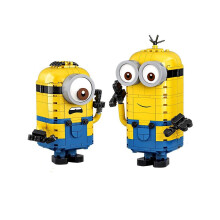 (Minions) Star Wars -lapsi Vauva Yoda Minions -rakennuspalikka Lasten lelut Opetuslelut
