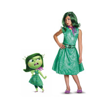 (150 cm) Inside Out 2 Cosplay Kostuum Walging Rollenspel Verkleedkostuum Kinderen Meisjes Halloweenfeest