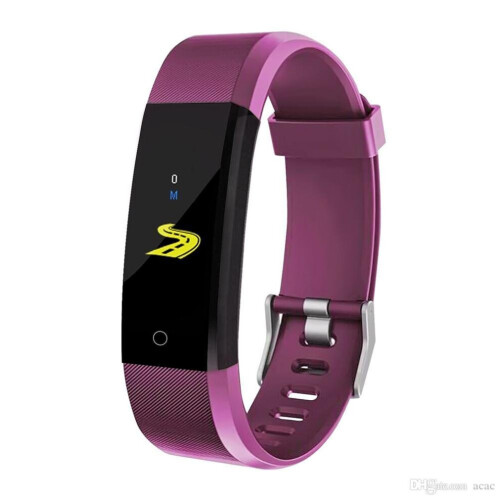 (Paars) ID115 Fitness Tracker