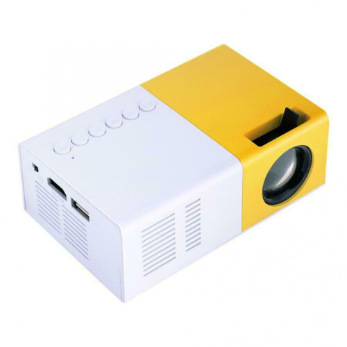 Mini-projector, draagbare LED-zakprojector, HD-thuisbioscoop, HDMI-aansluiting