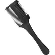 Haarschneidekamm mit Rasierklinge, doppelseitiger Haarschneidekamm, Haarschneidekamm mit Rasierkling