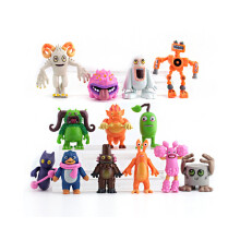 Mijn Singing Monsters PVC-figuurtjes voor thuis, tafeldecoratie, kindercadeau, speelgoedpoppen, presentje