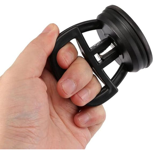 2er-Pack extra starke Saugnäpfe mit Griffen Black 1