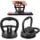 2er-Pack extra starke Saugnäpfe mit Griffen Black 3