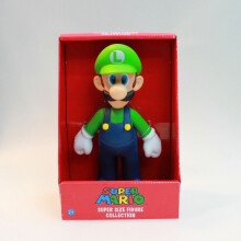 (Groene Luigi) 23 cm (9 inch) hoogwaardige Super Mario Bros actiefiguren, groot formaat, inclusief retailverpakking.