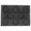 Silicone Hamburger Bread Molds, Perforated Baking Molds, Non-Stick Baking Sheets, Fits Half Pans, Size E 1