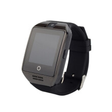 Smartwatch voor Android-telefoons, Bluetooth-horloge met simkaartsleuf, zwarte smartwatch