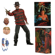 (Freddy Krueger) NECA Freddy Krueger actiefiguur Nightmare on Elm Street speelgoeddisplay